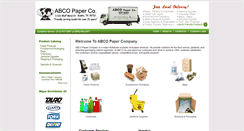 Desktop Screenshot of abcopaper.com